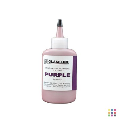 GA14 purple Glassline pen 56g GA14 purple Glassline pen 56g