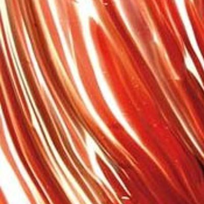 L Streaky S45 rouge et blanc opaque sur clair L Streaky S45 rouge et blanc opaque sur clair
