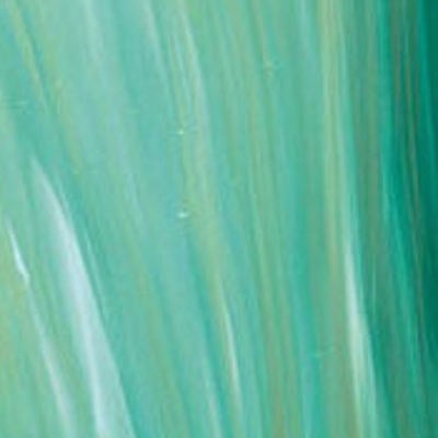 L Streaky S46 aguamarina y blanco opaco sobre incoloro L Streaky S46 aguamarina y blanco opaco sobre incoloro
