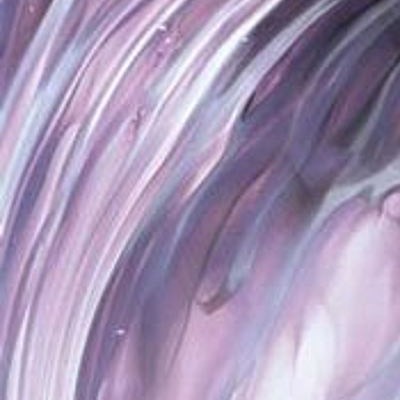 L Streaky S282 grey-violet and opaque white on clear L Streaky S282 grey-violet and opaque white on clear