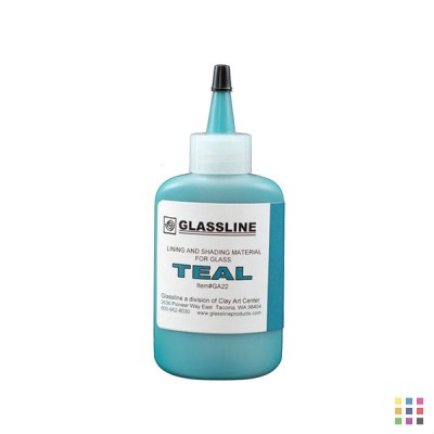 GA22 teal green Glassline pen 56g GA22 teal green Glassline pen 56g