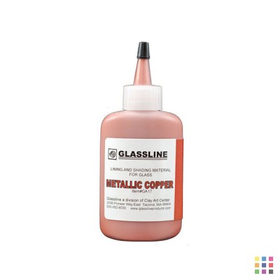 GA17 metallic copper Glassline pen 56g GA17 metallic copper Glassline pen 56g