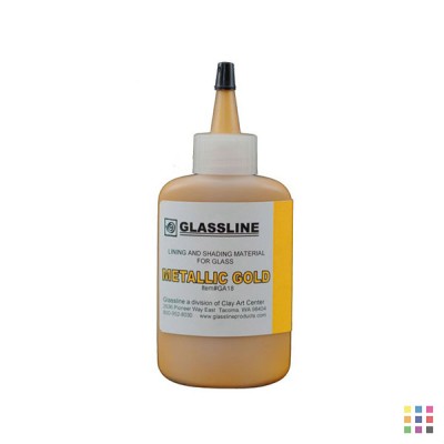Rotulador Glassline GA18 oro metálico 56g Rotulador Glassline GA18 oro metálico 56g