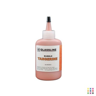 GB04 tangerine Glassline bubble pen 56g GB04 tangerine Glassline bubble pen 56g