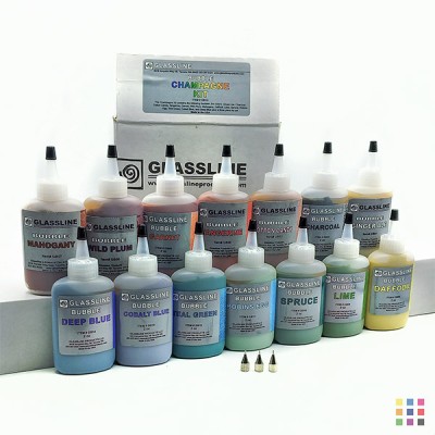 GB15 Glassline bubble pens champagne kit GB15 Glassline bubble pens champagne kit