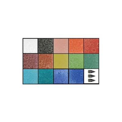 Kit de crayons Glassline effet bulle GB15 champagne Kit de crayons Glassline effet bulle GB15 champagne