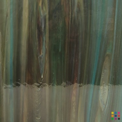 W96 Opalescent 96-37 reactive blue and ivory 27x27cm W96 Opalescent 96-37 reactive blue and ivory 27x27cm
