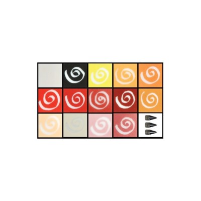 GA33 Glassline pens tropical colour kit GA33 Glassline pens tropical colour kit