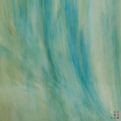 W Opalescent 178-L sky blue and medium amber 82x107cm W Opalescent 178-L sky blue and medium amber 82x107cm