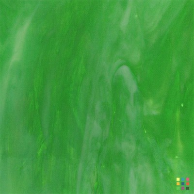 W96 Opalescent 96-55 light green and white 82x107cm W96 Opalescent 96-55 light green and white 82x107cm