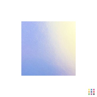 Dicro Slide decal paper blue/gold 10x10cm Dicro Slide decal paper blue/gold 10x10cm