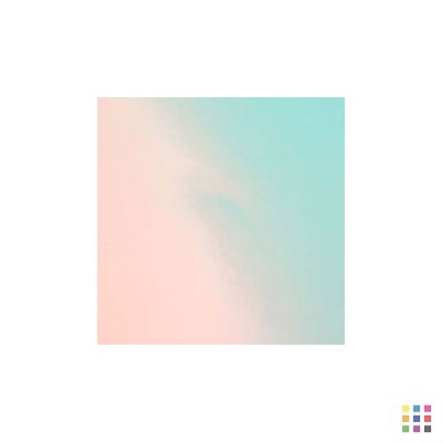 Dicro Slide decal paper high cyan/copper 10x10cm