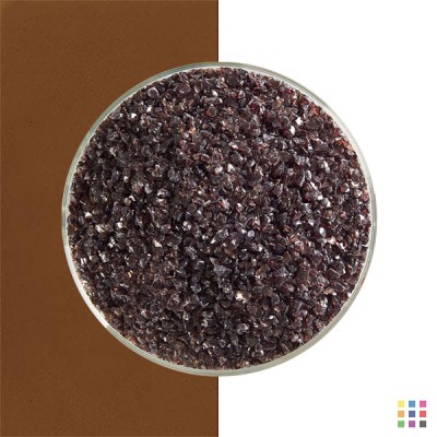 B Frit medium 1109-02 dark rose brown 140g B Frit medium 1109-02 dark rose brown 140g