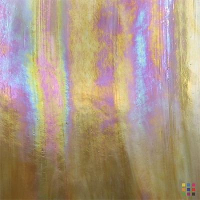 W Wisspy WO-58 IRID iridescent medium amber 27x27cm W Wisspy WO-58 IRID iridescent medium amber 27x27cm