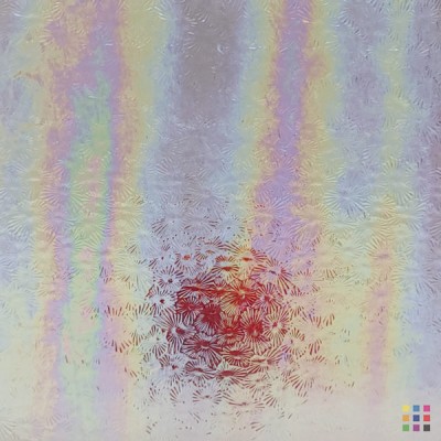 W Florentine 01 IRID iridescent clear 27x27cm W Florentine 01 IRID iridescent clear 27x27cm