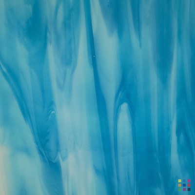 W96 Opalescent 96-21 sky blue 27x27cm W96 Opalescent 96-21 sky blue 27x27cm