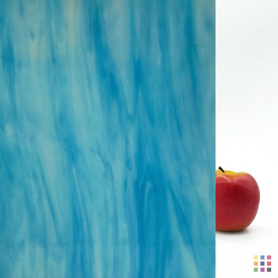 W96 Opalescent 96-21 bleu ciel 27x27cm W96 Opalescent 96-21 bleu ciel 27x27cm