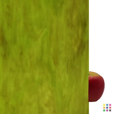 H Opalescent 567 vert jaunâtre et ambre clair 82x122cm H Opalescent 567 vert jaunâtre et ambre clair 82x122cm