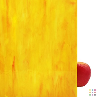 H Opalescent 168 jaune et orange 82x122cm H Opalescent 168 jaune et orange 82x122cm