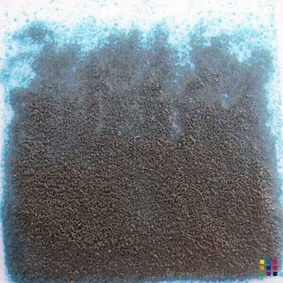 Frittes Float grain fin 0096/2 bleu verdâtre transparent 1kg Frittes Float grain fin 0096/2 bleu verdâtre transparent 1kg