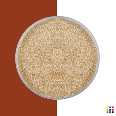 Frittes Float grain fin 0165/2 ambre semi-opalescent 1kg Frittes Float grain fin 0165/2 ambre semi-opalescent 1kg