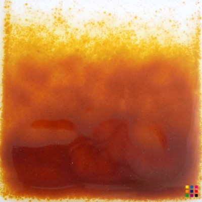 Frittes Float grain fin 0165/2 ambre semi-opalescent 1kg Frittes Float grain fin 0165/2 ambre semi-opalescent 1kg