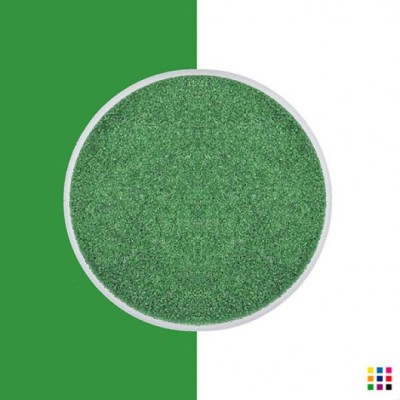 Frittes Float grain fin 0076/2 vert chrome transparent 1kg Frittes Float grain fin 0076/2 vert chrome transparent 1kg