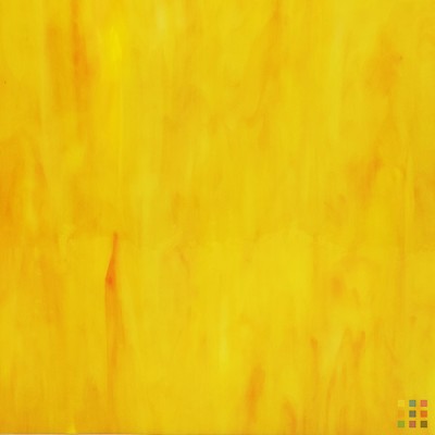H Opalescent 168 jaune et orange 27x30cm H Opalescent 168 jaune et orange 27x30cm