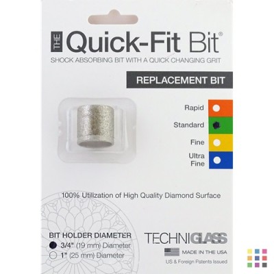 Quick-Fit bit standard 19mm diamond ring Quick-Fit bit standard 19mm diamond ring