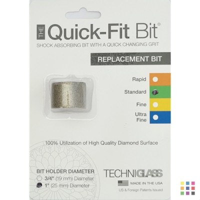 Quick-Fit bit standard 25mm diamond ring Quick-Fit bit standard 25mm diamond ring